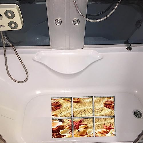 Non Slip Bathtub Stickers Square 59x59 Inch 6pcs