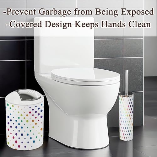 Pride Rainbow 6 Pcs Bathroom Accessories Set