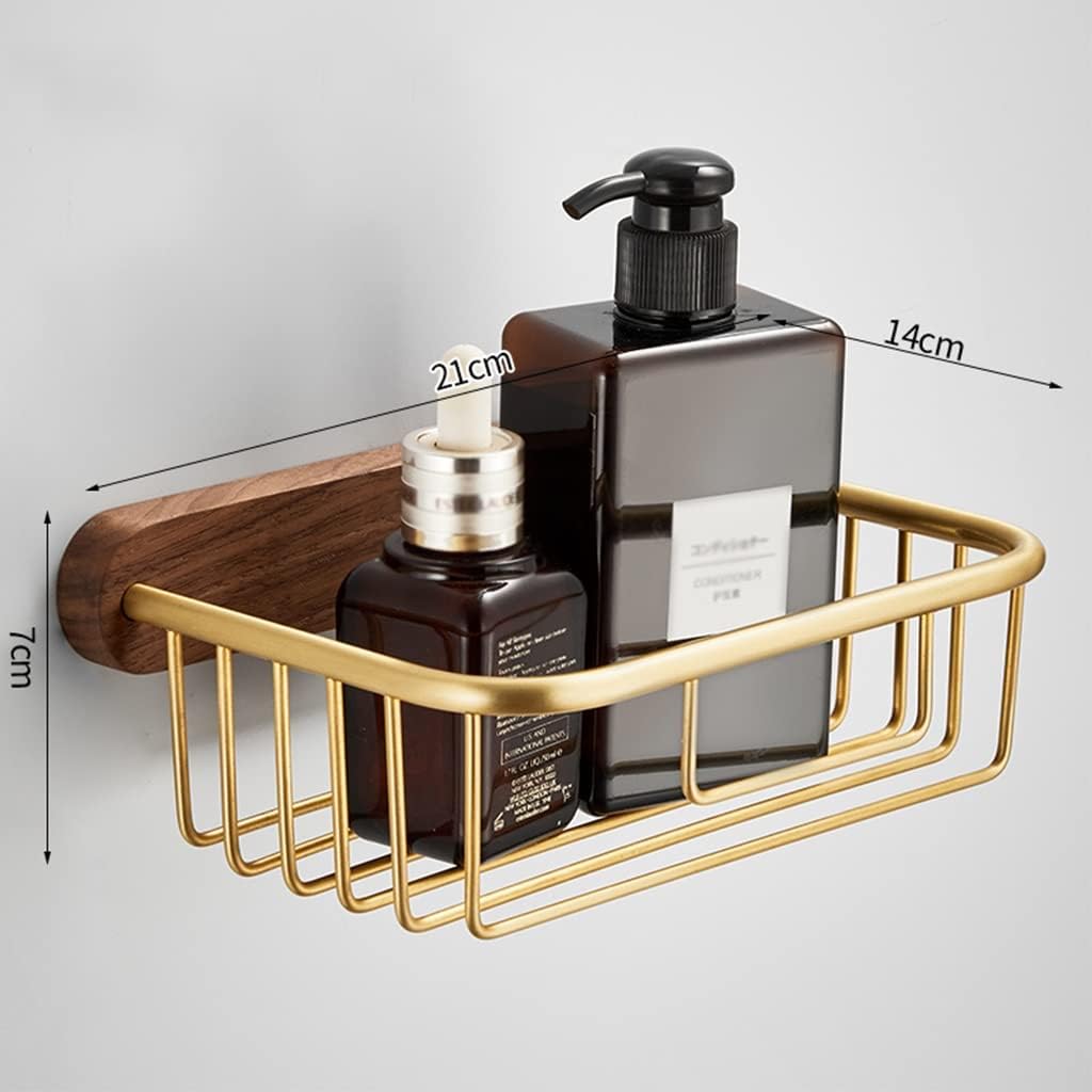 Luxury Black Walnut Space-Saving Towel and Holder Set