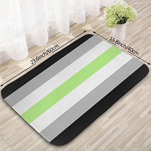 Gender-Neutral Pride Flag Throws - Non-Slip Bathroom More