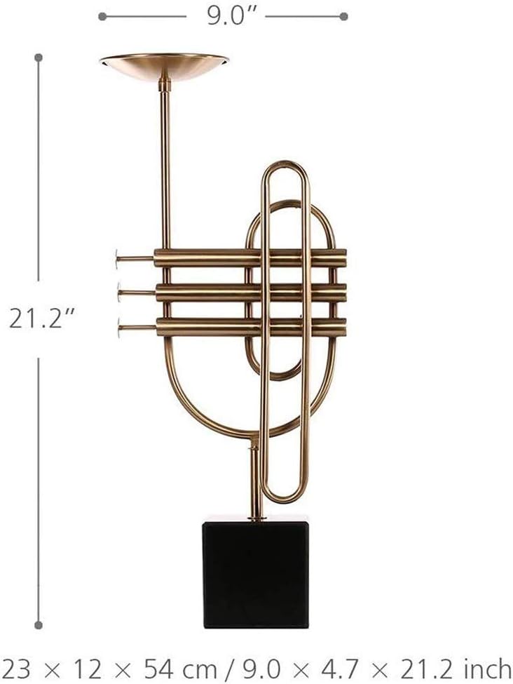 UWEREBFM Musical Instrument Candle Holder - Elegantly Extend Your Space