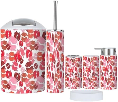 Bath Time FunXNGJEMVWXOBathroom Accessory Set 6 Piece