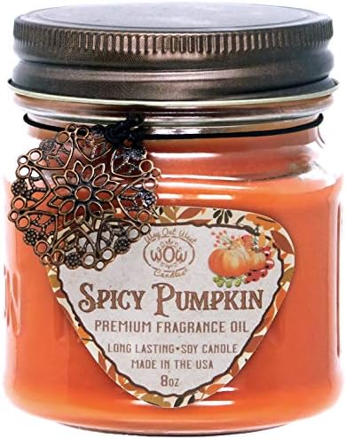 Scented Jar Candles Set of 2 - Sassy Sangria Spicy Pumpkin