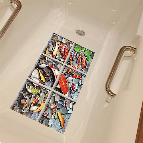 Non-Slip Bathtub Stickers for Adults and Kids 59x59 inch x6pcs