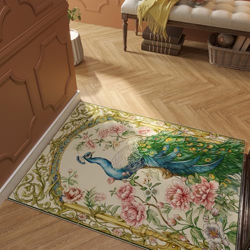 Vowkten Peacock Door Mat