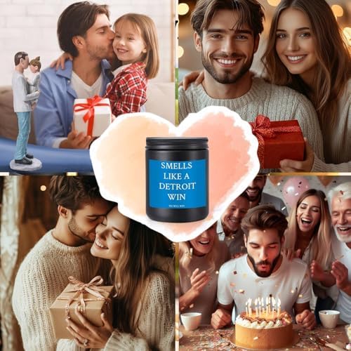 Detroit Lions Scent Candle