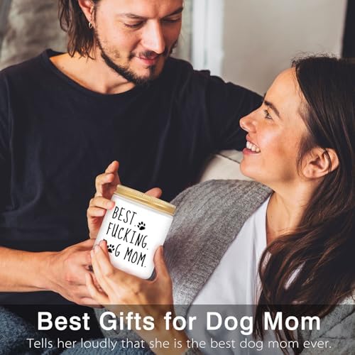 Lavender Scented Candles for Dog Mom Gifts