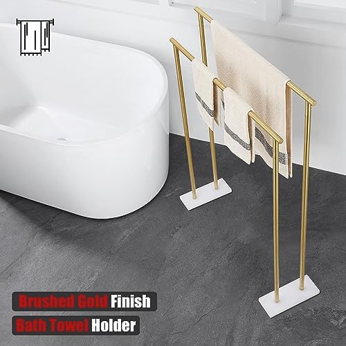 JQK Bath Towel Bar Gold 30 inch