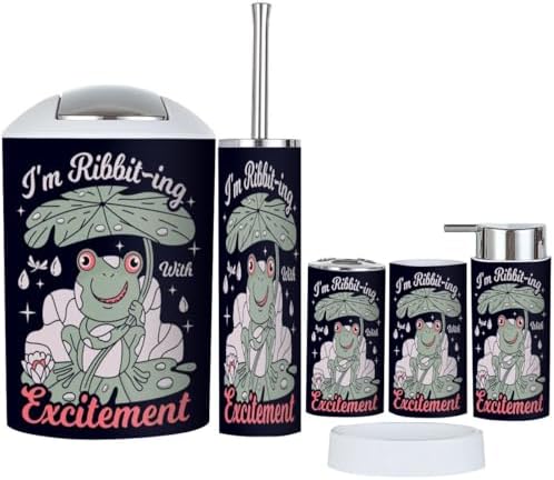 Frog Design 6-Piece - Stay Organized Stylish