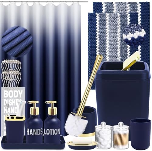 25-Piece Bathroom Essentials Set for Modern Homes