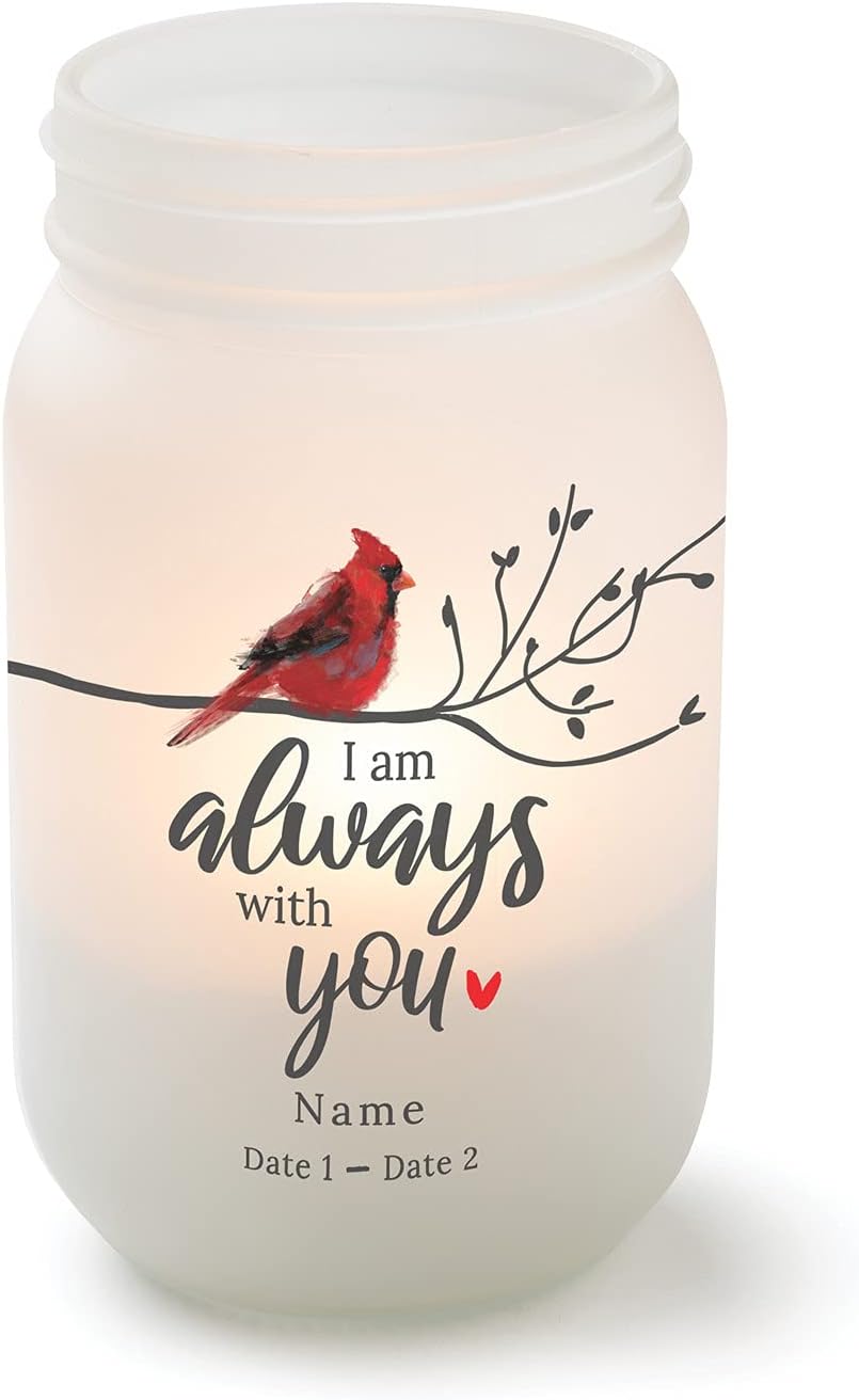 Personalized Planet Votive Candle Holder with Custom Name and Dates