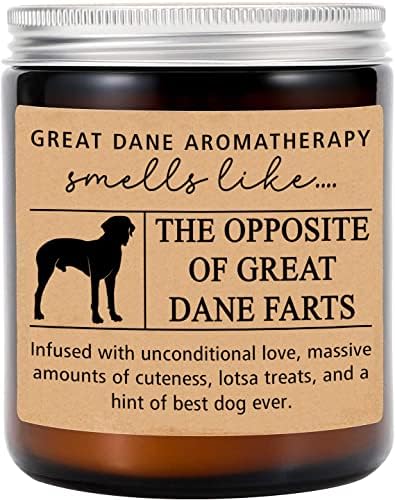 Great Dane Mom Candle Insightful scented soy wax candle for dog owners