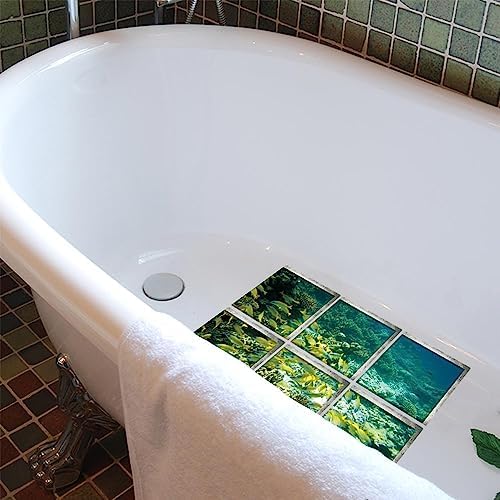 Non-Slip Bath Sticker for Kids Durable Marine Design