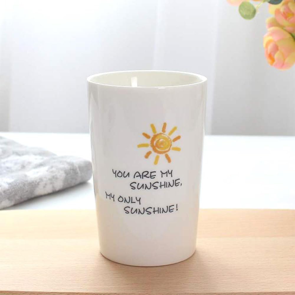 Wongwongcat Ceramic Toothbrush Cup