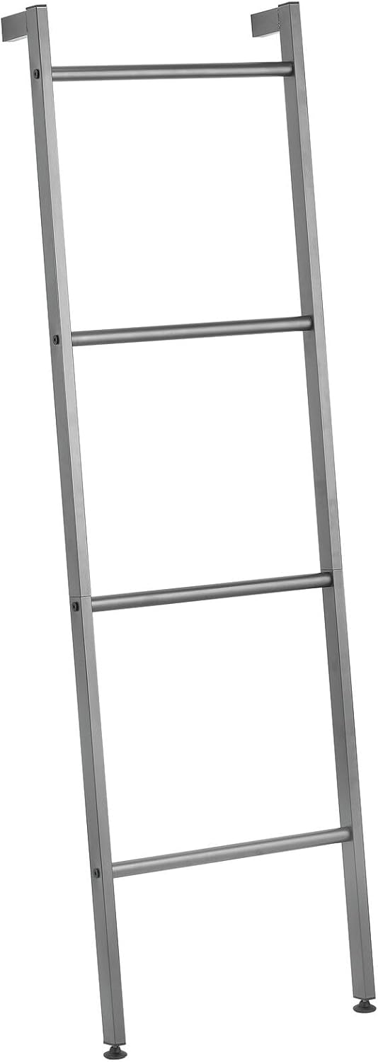 mDesign Metal Leaning Ladder - Graphite Gray