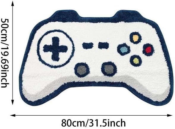 Cute Gamepad Shaped Bath Mat - Non-Slip Soft and Absorbent
