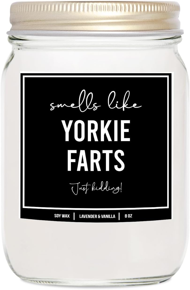 YouNique Designs Yorkie Candles