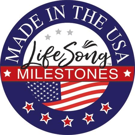 LifeSong Milestones Baptism Candle Holder for Boy or Girl