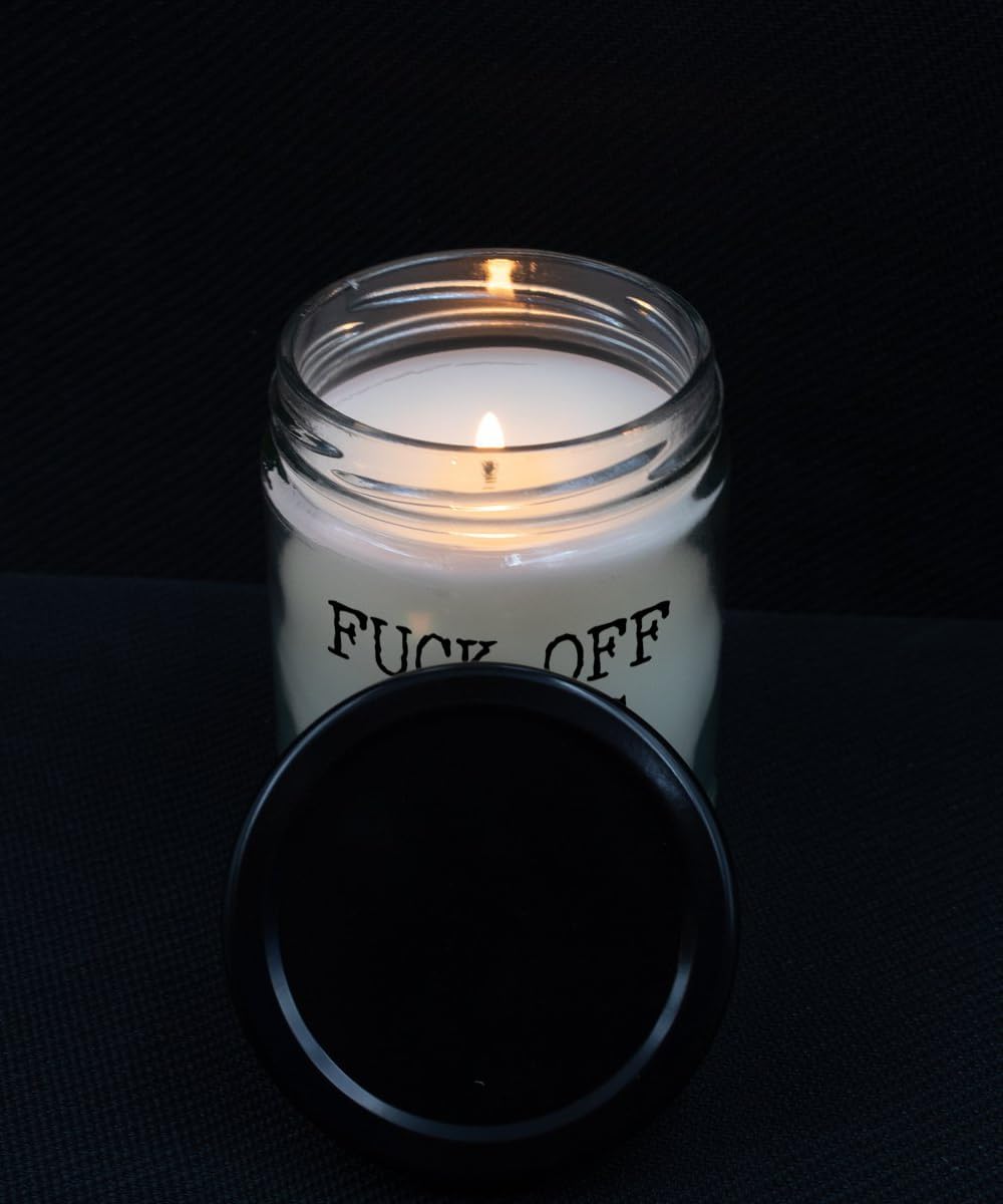 Cute But Rude Fuck Off Im at the Lake 9oz Vanilla Candle