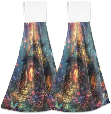 RPLife - Fairy HouseKids Bath Towels with Loops