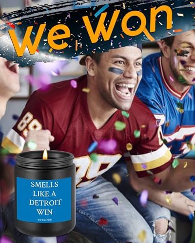 Detroit Lions Scent Candle