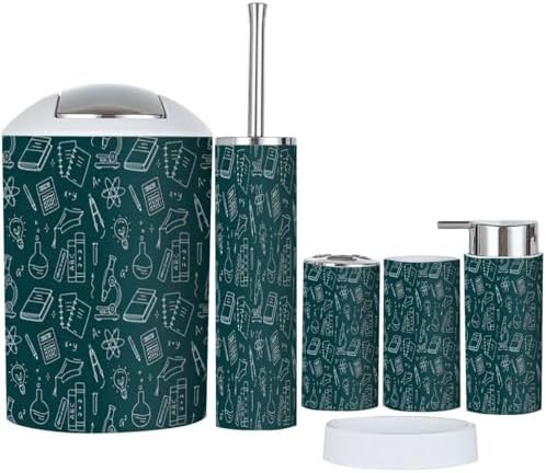 Bathroom Accessory Set 6 Piece
