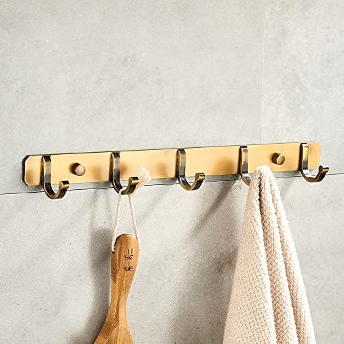 LeGDOr Antiqued Brass Bathroom Shelf Set