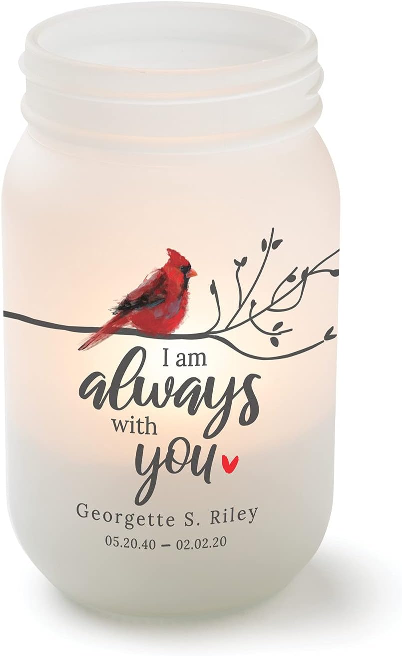 Personalized Planet Votive Candle Holder with Custom Name and Dates