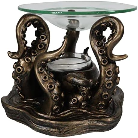 Ebros Nautical Kraken Octopus Candle Holder