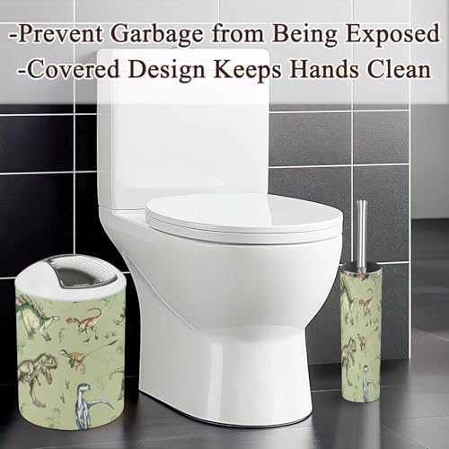 Dinosaur Pattern Bathroom Accessories Set 6 Pcs vol II