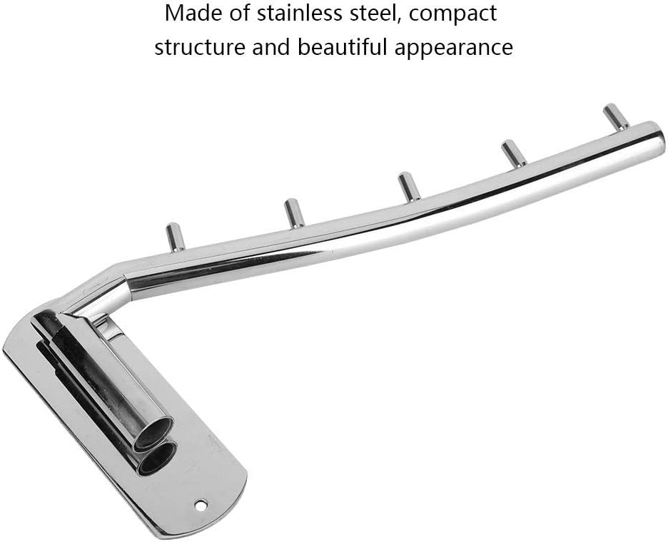 Pilipane Rotatable Stainless Steel Clothes Hanger Towel Rack