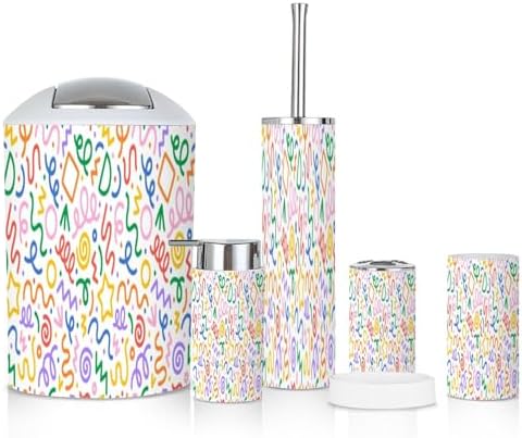 6-Piece Bathroom Accessories Set