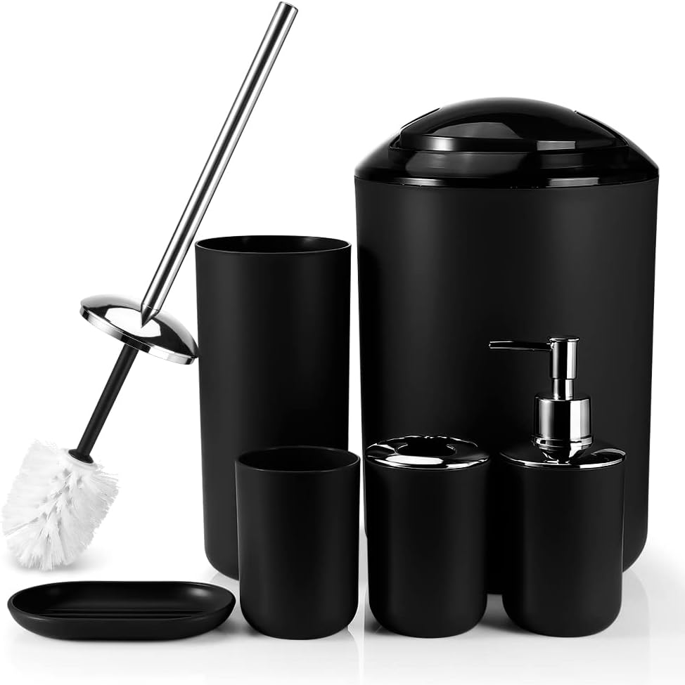 OTOSTAR Plastic Bathroom Set Modern Home Accessory
