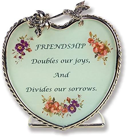 Gifting with Heart Best Friend Candle Holder with Message