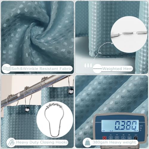 XLHOMO Light Blue Bathroom Accessories Set 25PC