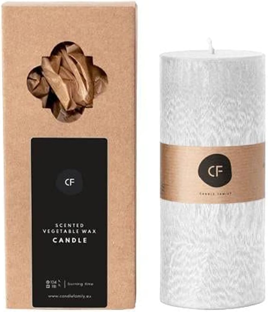 Coconut Scent Jar Candle 18 cm Eco-Friendly