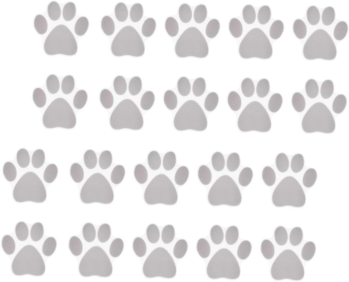 RORPOIR_CARTOON DOG PAW PRINT TUBSHOWERSlip Resistant Sticker Set psychedelic