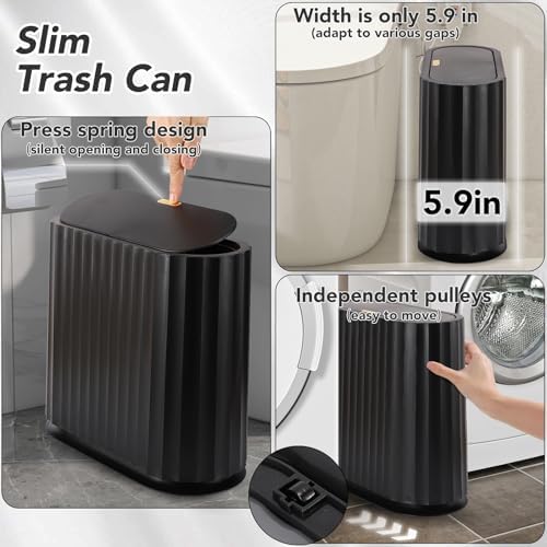 Premium Black Gold Bathroom Set 9 Essentials for Compact Space