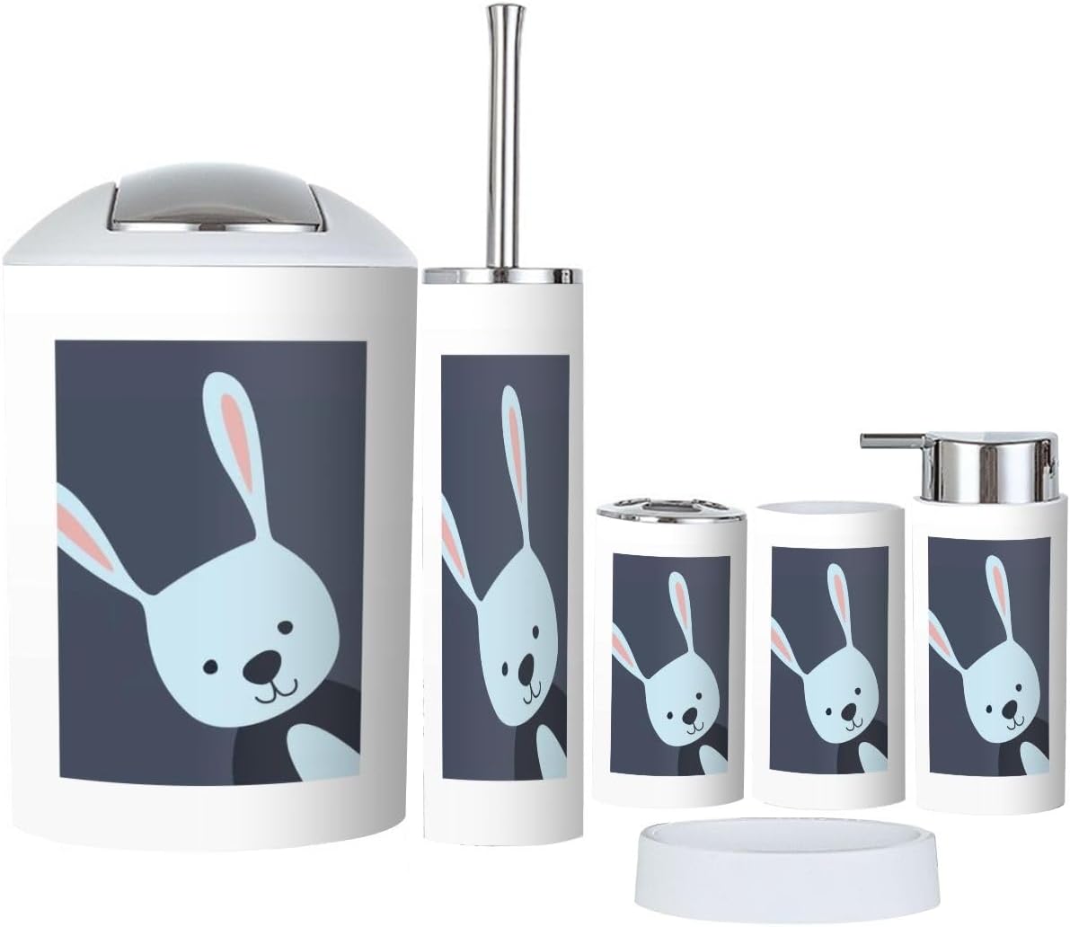 Organized Storage Solutions 6-Piece Bathroom Kit for Nursery Essentials
