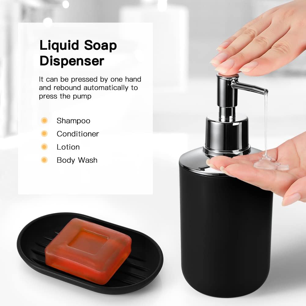 OTOSTAR Plastic Bathroom Set Modern Home Accessory