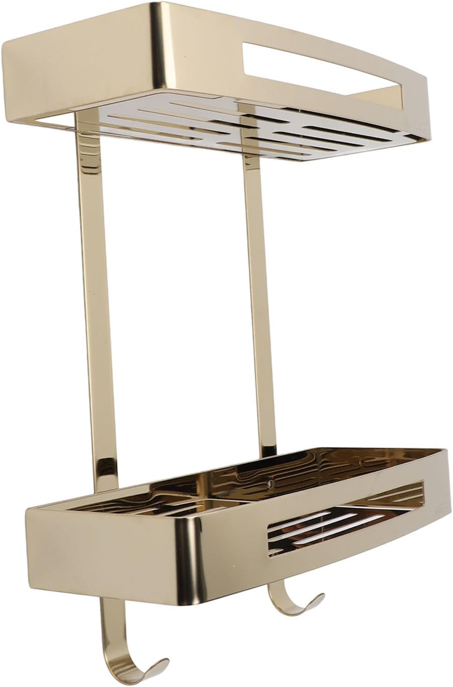 Sturdy 2-Tier Flush Organizer for Washrooms