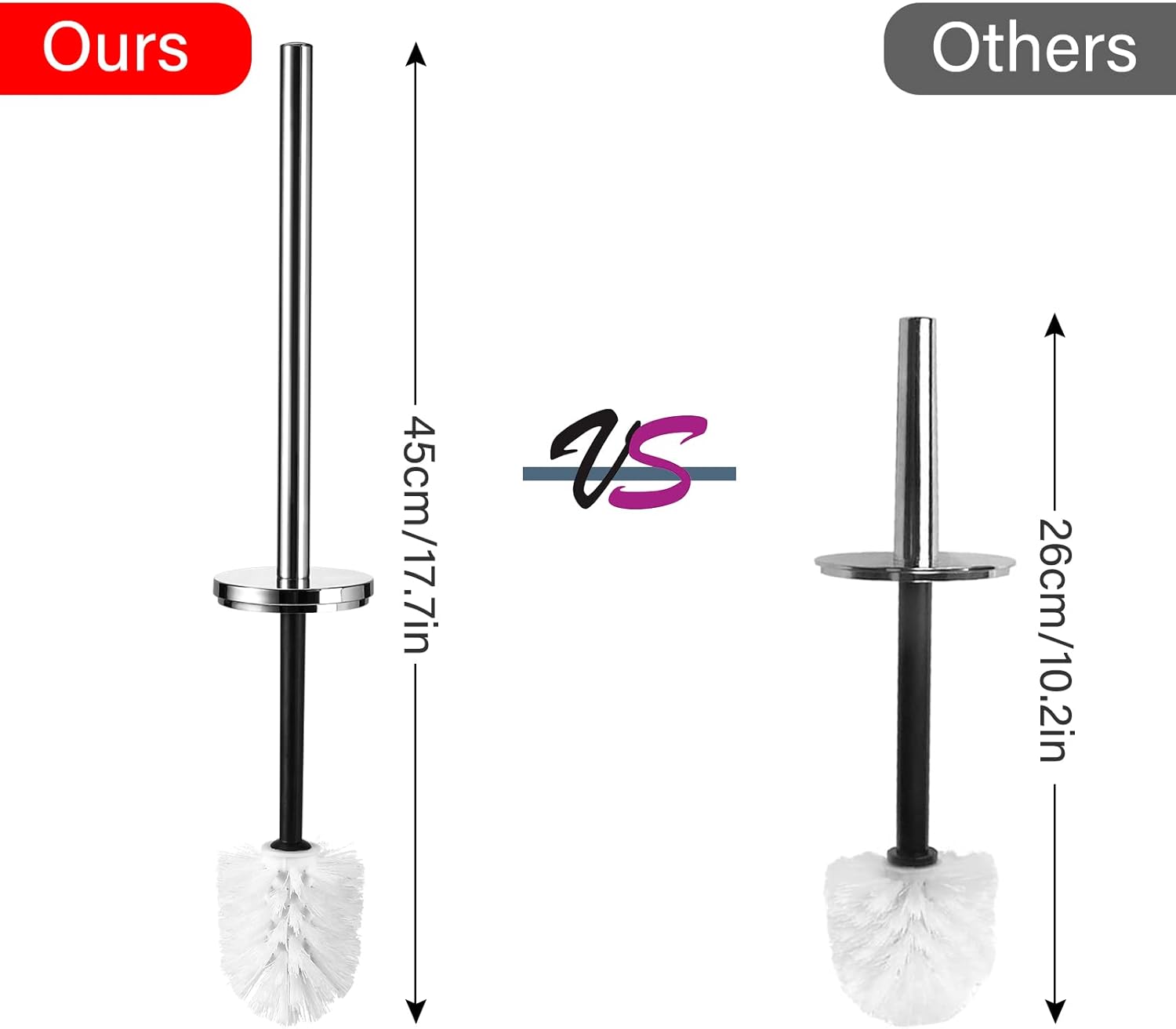 Stylish 6-Piece Black Bathroom Accessory Set With Essential bath essentials