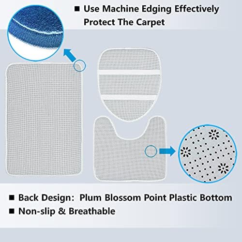 African American Shower Curtain Set 4PCS