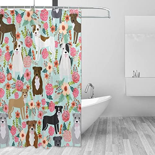 Cute Dog Shower Curtains for Kids