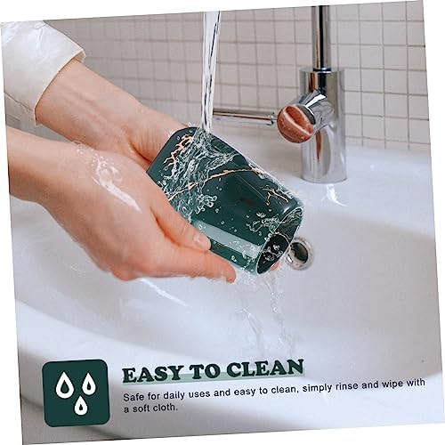 Complete Black Bathroom Set with 3 Essential Items for Organization Beauty