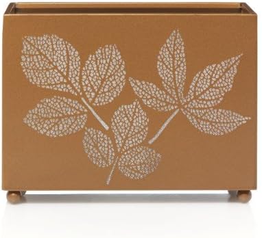 Yankee Candle Amber Leaves Double Metal Jar Candle HolderExperience the