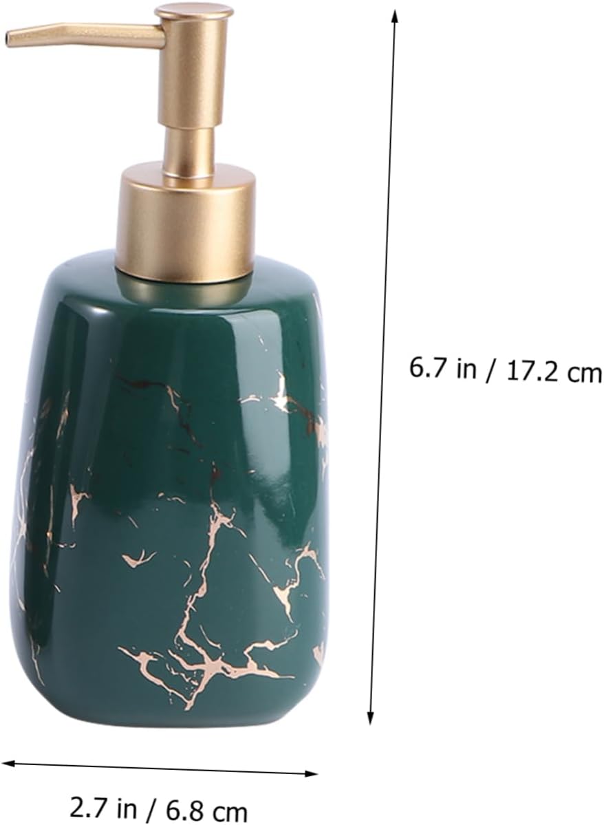 Unomor Bathroom Accessory Set Marble Finish Stylish Organizer