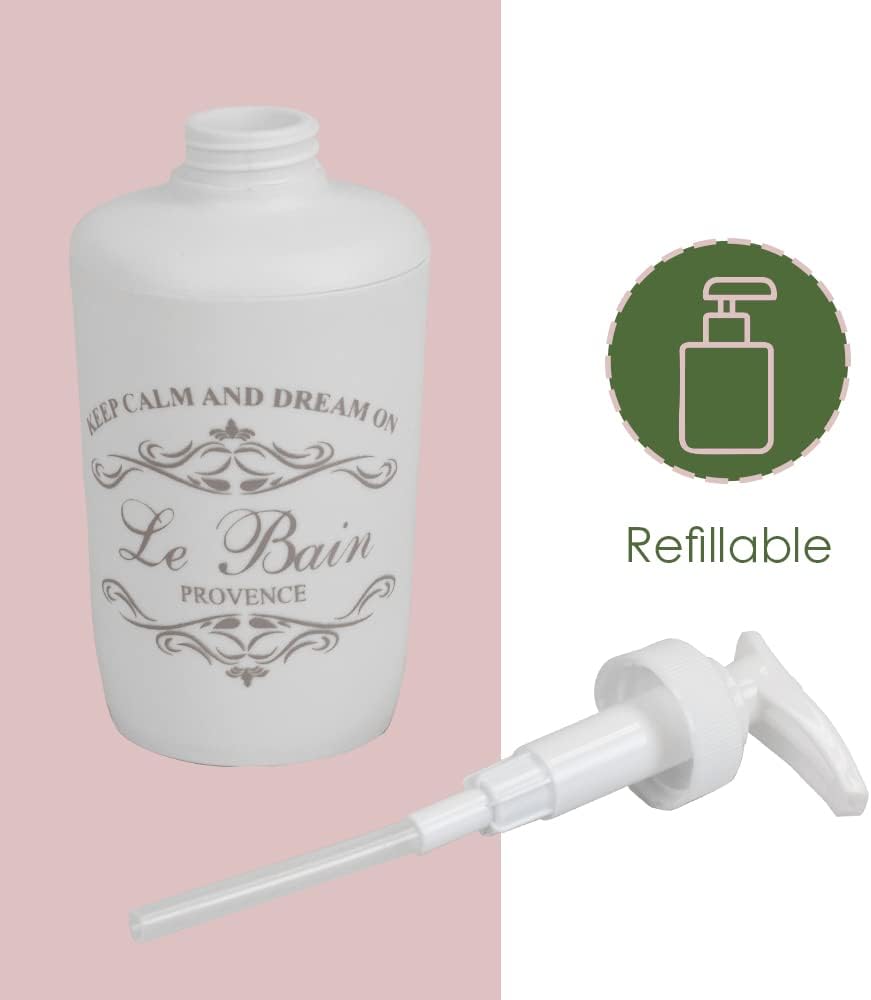 7-Piece Paris Bathroom Set White by Home Basics