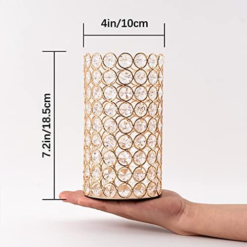 VINCIGANT Handmade Crystal Candle Holder