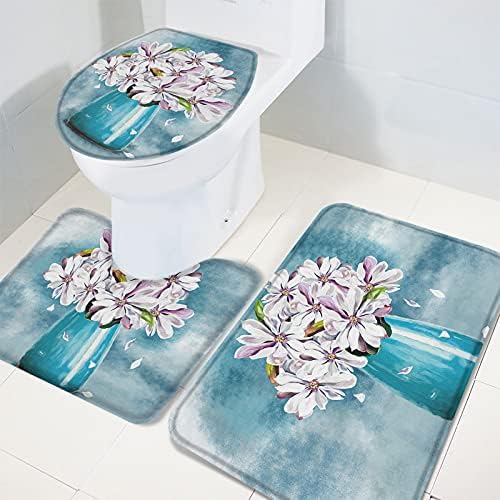 Stylish 3-Piece Trends Bath Rugs Set for Luxury Use